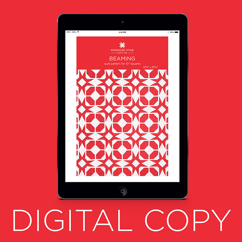 Digital Download - Beaming Quilt Pattern by Missouri Star Primary Image