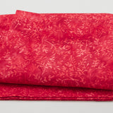 Wildflower Batiks - Mini Leaf-Red Candy 2 Yard Cut Primary Image