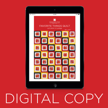Digital Download - Favorite Things Quilt by Missouri Star Primary Image