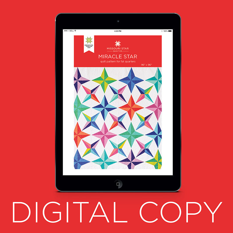 Digital Download - Miracle Star Quilt Pattern by Missouri Star Primary Image