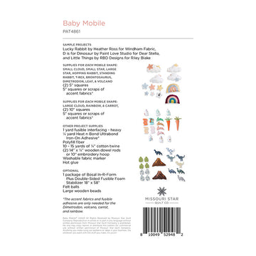 Baby Mobile Pattern by Missouri Star Alternative View #1