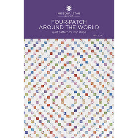 Four Patch Around the World Quilt Pattern by Missouri Star Primary Image