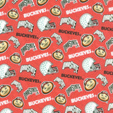 NCAA - Ohio State Tone on Tone Red Yardage Primary Image