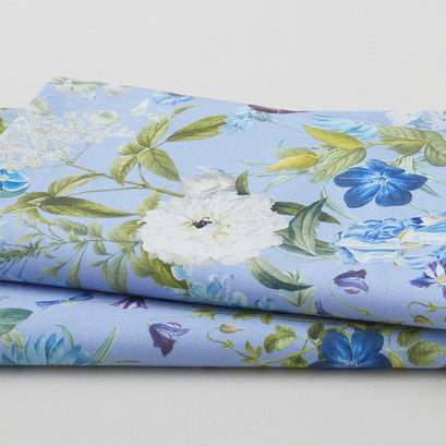 Botanical Garden - Beautiful Blooms Sky 2 Yard Cut