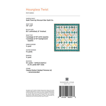 Hourglass Twist Quilt Pattern by Missouri Star Alternative View #1