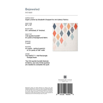 Bejeweled Quilt Pattern by Missouri Star Alternative View #1