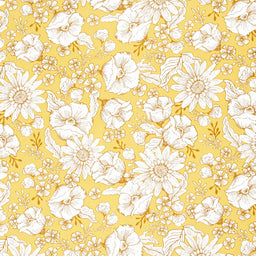 Sunflowers in my Heart - Jardin Sunshine Yardage Primary Image