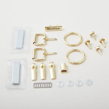 Misty Backpack Shoulder Bag Hardware Kit - Gold Primary Image