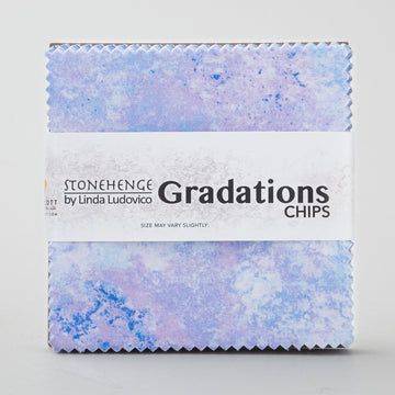 Stonehenge Gradations II - Twilight Chips (5" squares) Alternative View #1