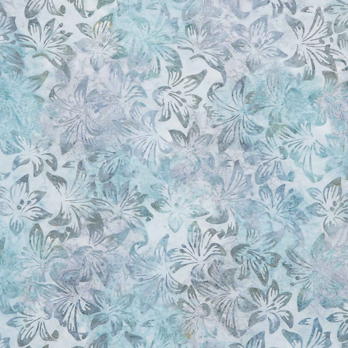 Artisan Batiks - Morning Mist Lilies Pond Yardage Primary Image