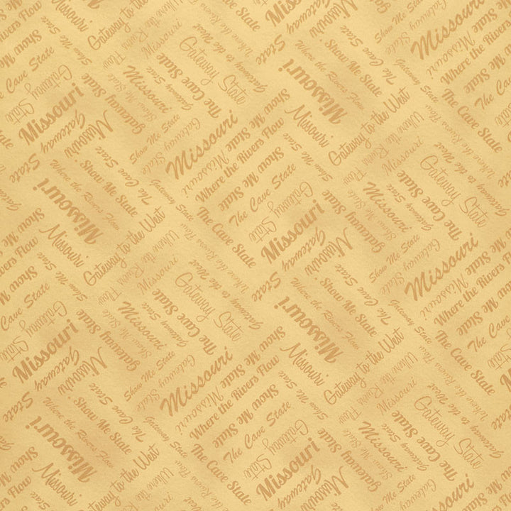 Missouri Shop Hop 2022 - Text Hop Gold Yardage do not publish till Sept 1 Primary Image
