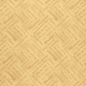 Missouri Shop Hop 2022 - Text Hop Gold Yardage do not publish till Sept 1 Primary Image