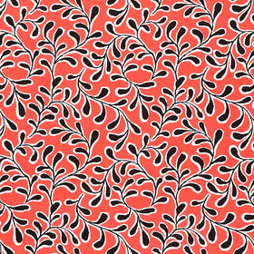 Kaffe Fassett Collective - February 2023 - Twig Red Yardage Primary Image