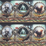 Legendary Journeys - Border Stripe Multi Yardage Primary Image