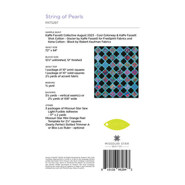 String of Pearls Quilt Pattern by Missouri Star Alternative View #1