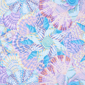 Kaffe Fassett Collective - August 2023 - Sailor Valentine Grey Yardage Primary Image