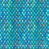 Dragons - Scales Blue Yardage Primary Image