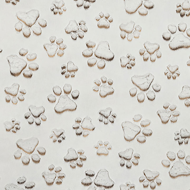 Luxe Cuddle® - Prism Paws Coca Mocha Yardage Primary Image