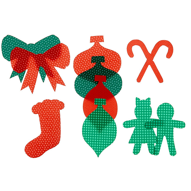 Missouri Star Iron-on Fabric - Christmas Shapes Primary Image