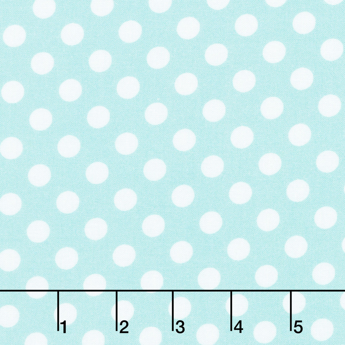 Kimberbell 108" Quilt Backing - Dots Pale Aqua Yardage Primary Image