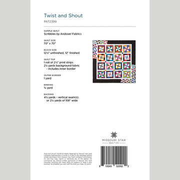 Digital Download - Twist and Shout Quilt Pattern by Missouri Star Alternative View #1
