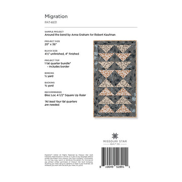 Digital Migration Quilt Pattern by Missouri Star Alternative View #1