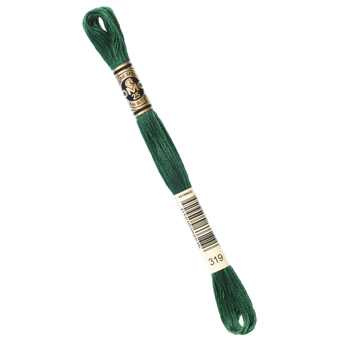 DMC Embroidery Floss - 319 Very Dark Pistachio Green Primary Image