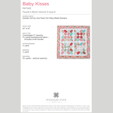 Digital Download - Baby Kisses Quilt Pattern by Missouri Star Alternative View #1