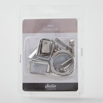 Misty Backpack Shoulder Bag Hardware Kit - Nickel Alternative View #1