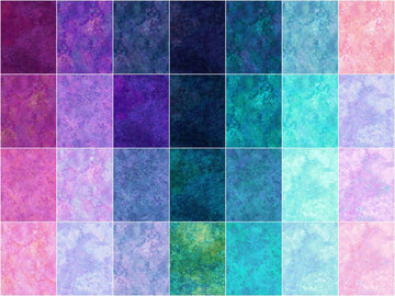 Stonehenge Gradations II - Crystal Chips (5" squares) Alternative View #2