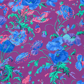 Kaffe Collective - August 2022 - Meadow Purple Yardage Primary Image