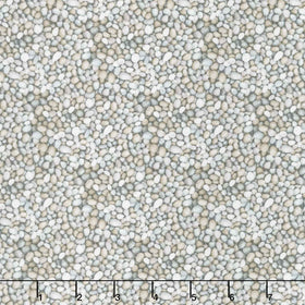 Naturescapes - Pebbles Mid Gray Yardage Primary Image