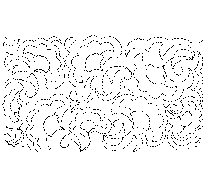 Brocade Fans Free Machine Quilting Pattern-Missouri Star Quilt Company