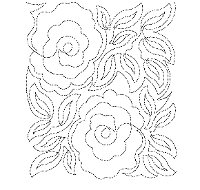 Just Roses Free Machine Quilting Pattern-Missouri Star Quilt Company