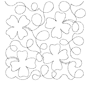 Shamrocks Free Machine Quilting Pattern-Missouri Star Quilt Company