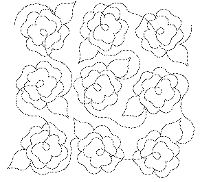 Simply Roses Free Machine Quilting Pattern-Missouri Star Quilt Company