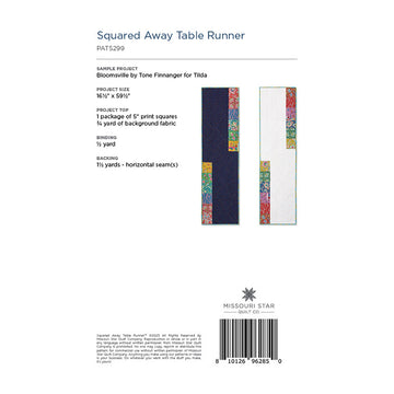 Squared Away Table Runner Pattern by Missouri Star Alternative View #1
