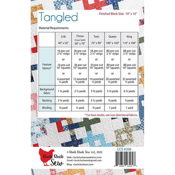 Tangled Quilt Pattern Alternative View #1