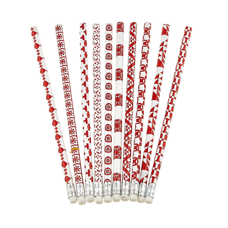 Ann Hazelwood's Red & White Quilty Pencils Primary Image