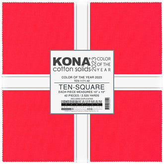 Kona Cotton Color of the Year 2023 Ten Squares