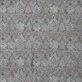 Holiday Flourish - Snow Flower - Damask Suede Yardage Primary Image