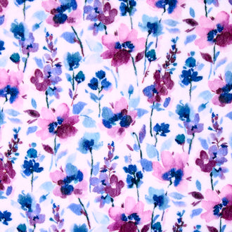 Luxe Cuddle® - Seal Ella Plumwine Yardage