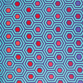 Tula Pink's True Colors - Rainbow Hexy XL Peacock Yardage Alternative View #1