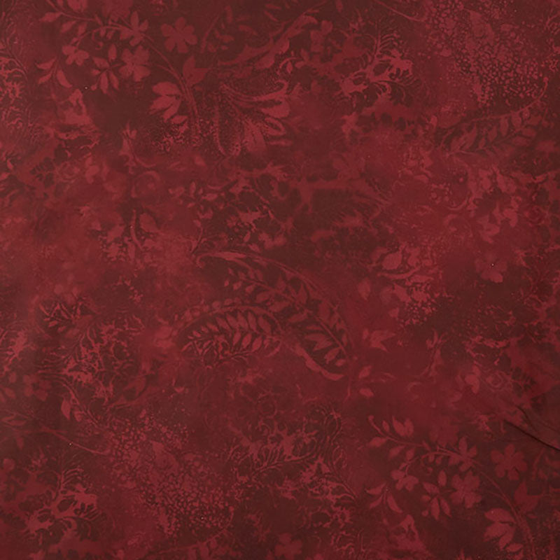 Beautiful Backings - Vintage Damask Burgundy 108" Wide Backing Primary Image