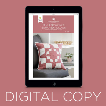 Digital Download - Mini Periwinkle Squared Pillow Set by Missouri Star Primary Image