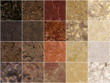 Breathtaking Brown Batik Solids Strips Alternative View #2