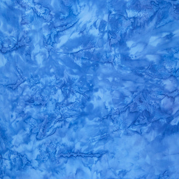 Brilliant Blue Batik Solids - Cornflower Yardage