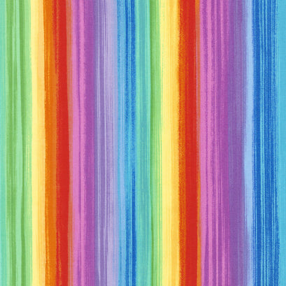 Butterfly Pavilion - Stripe Bright Yardage