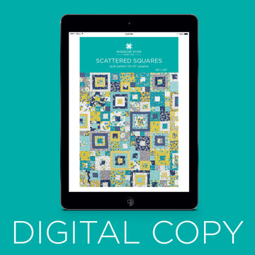 Digital Scattered Squares Quilt Pattern by Missouri Star Primary Image