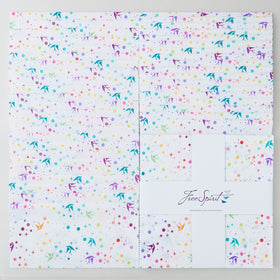 Tula Pink's True Colors - Fairy Dust White 10" Squares Primary Image